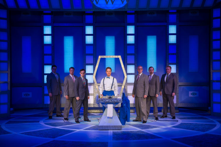 How to Succeed in Business Without Really Trying presented by STAGES St. Louis at Robert G. Reim Theater at Kirkwood Civic Center in Kirkwood, MO on July 17, 2014.